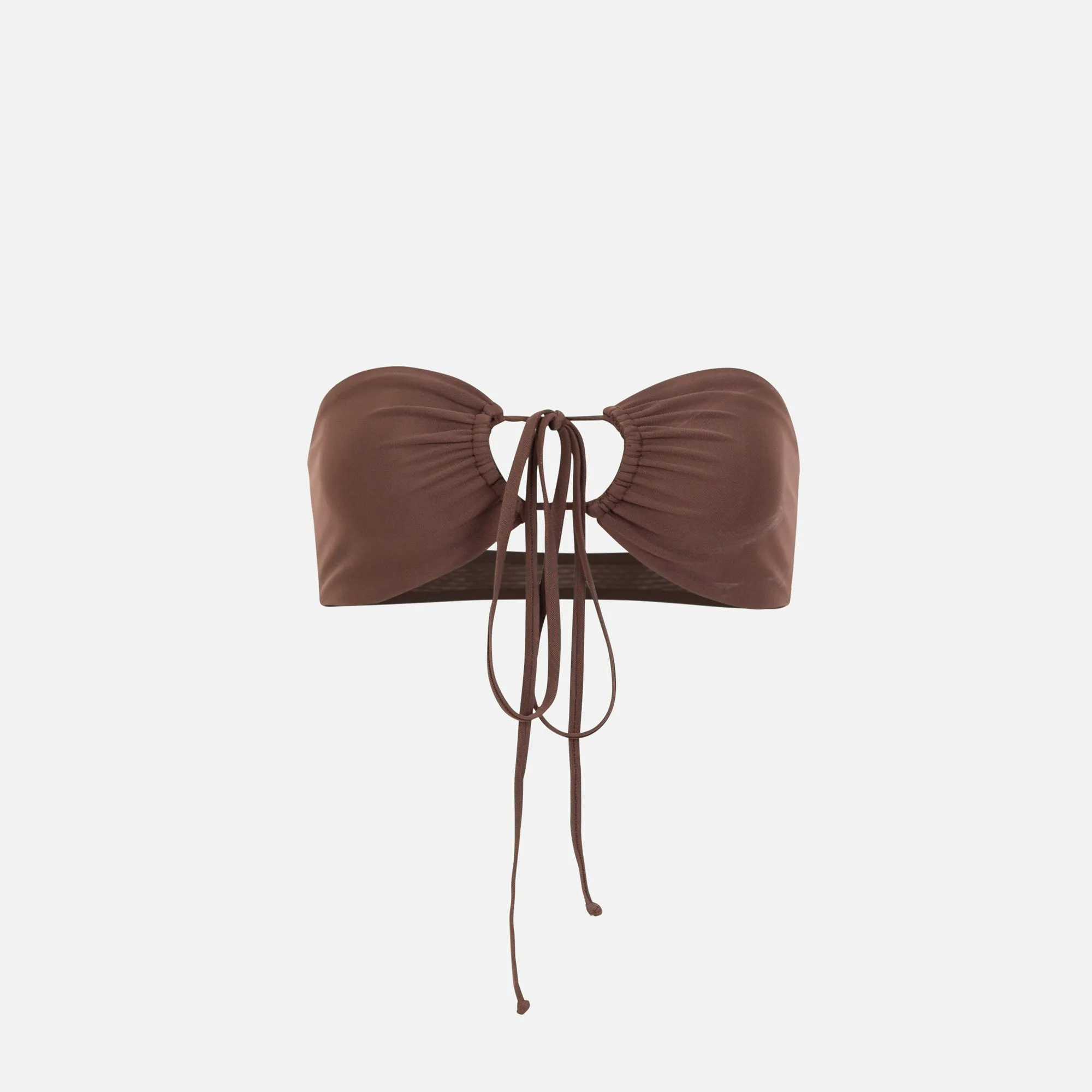 Gonza Bandeau Top - Marron sold by Kith