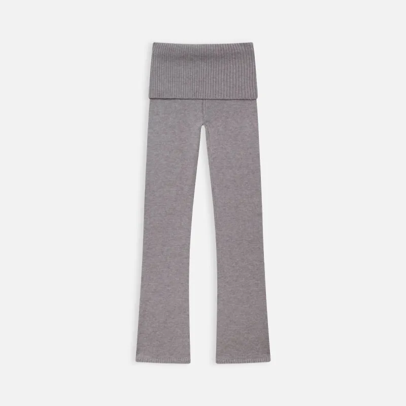 Frankies Bikinis Aimee Cloud Knit Pant - Rain Cloud sold by Kith