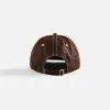 Awake NY Crown Logo 6 Panel Cap - Brown sold by Kith