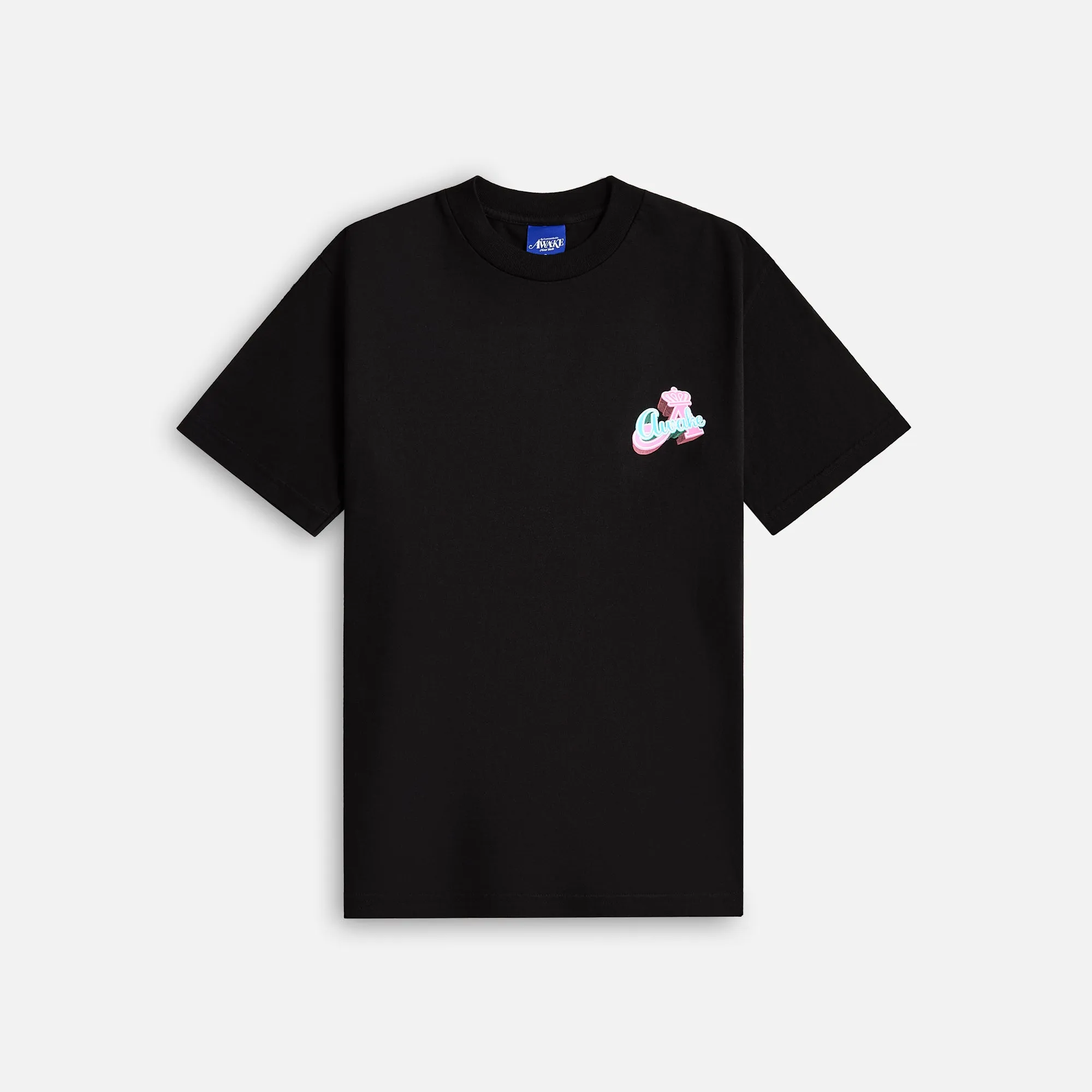 Awake NY Crown A Tee - Black sold by Kith