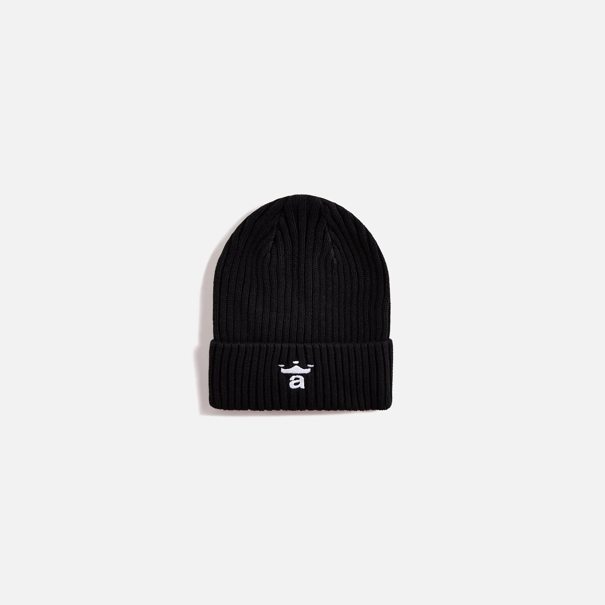 Awake NY Crown A Cable Beanie - Black sold by Kith