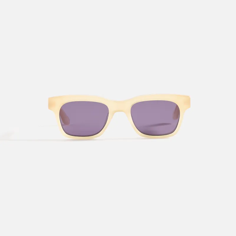 AKILA Analogue Sunglasses - Fog / Purple sold by Kith