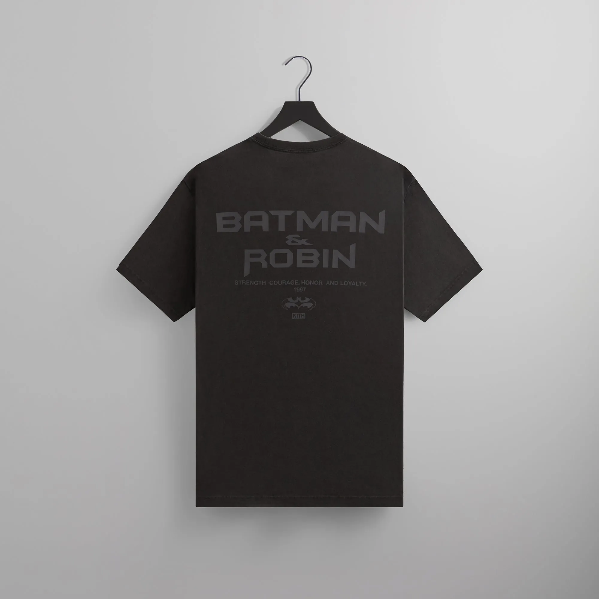 Batman | Kith Batman and Robin Logo Vintage Tee - Black sold by Kith product image thumbnail 2