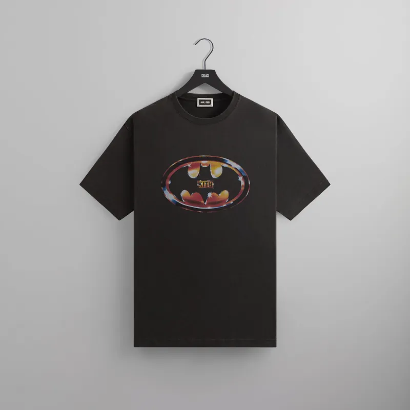 Batman | Kith Logo Vintage Tee - Black sold by Kith