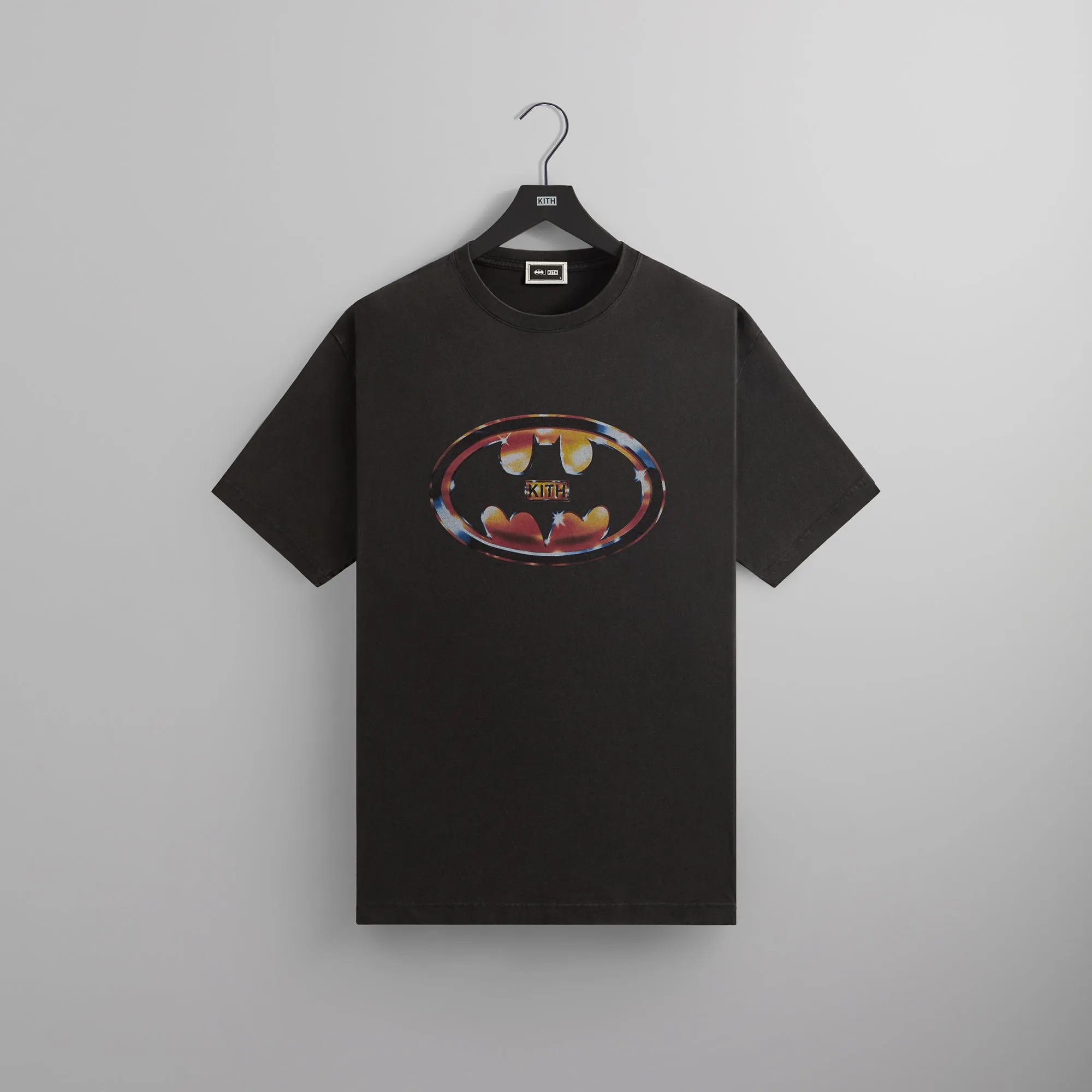 Batman | Kith Logo Vintage Tee - Black sold by Kith