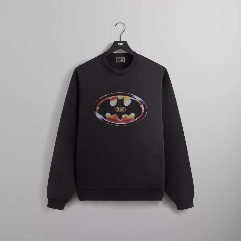 Batman | Kith Logo Vintage Nelson Crewneck - Black sold by Kith