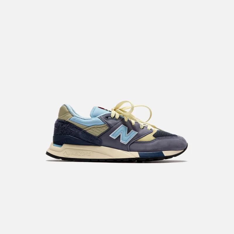 New Balance Made in USA 998 - Navy / Chrome Blue sold by Kith