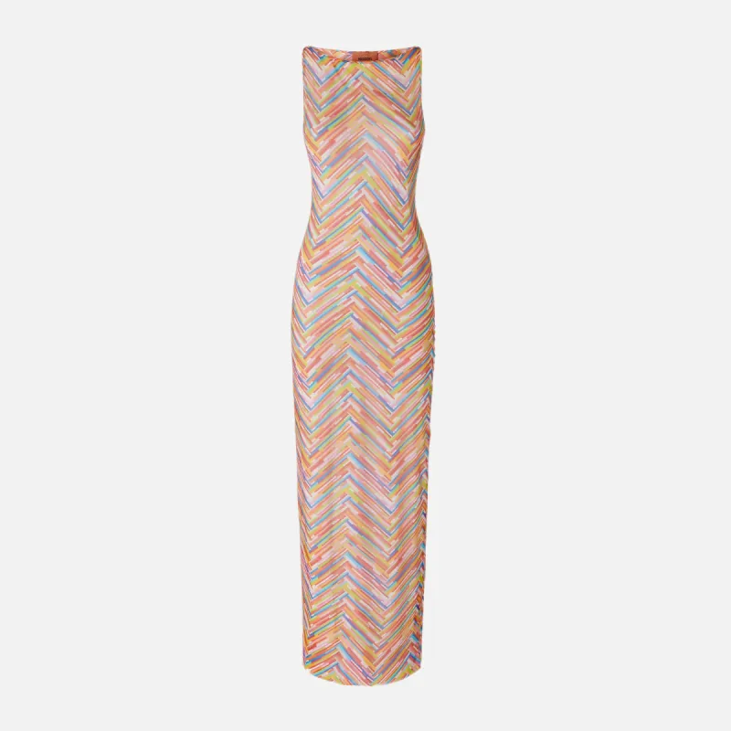Missoni Long Cover Up - Multi Stick Chevron sold by Kith