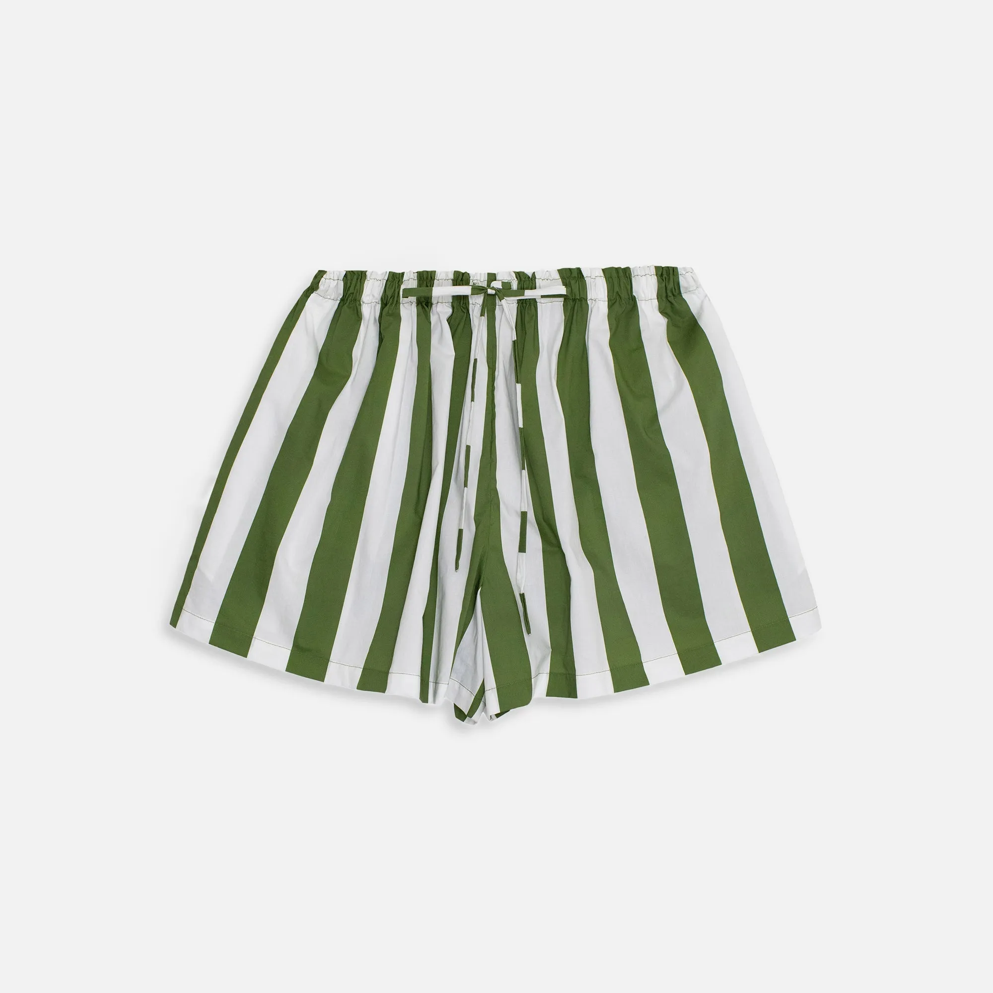 Mikoh Paseo Short - Green / White Stripe sold by Kith