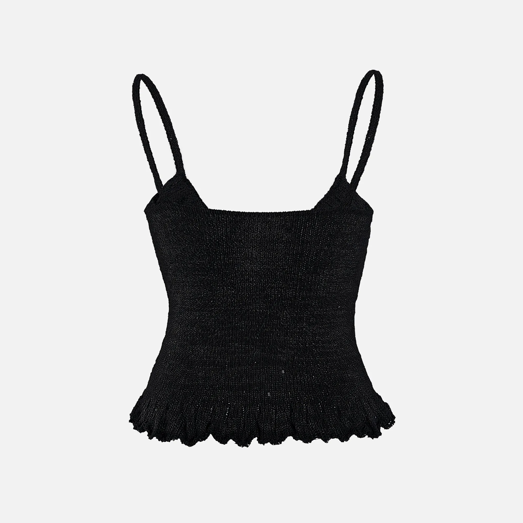 Asta Resort Michaele Camisole - Black Sequin sold by Kith product image thumbnail 2