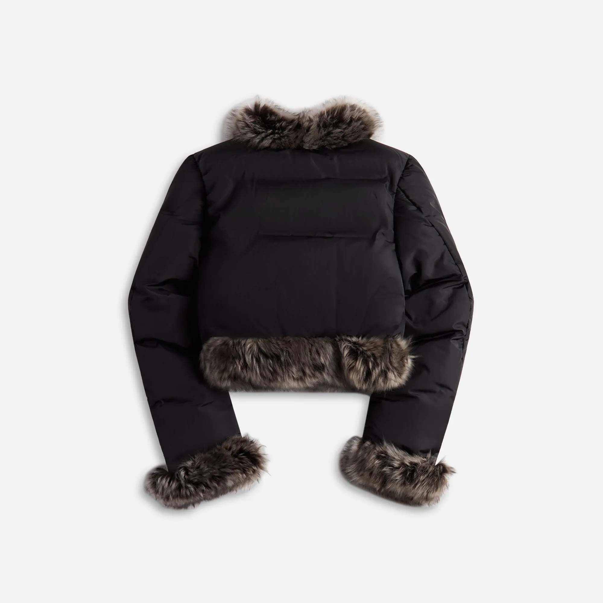 Alexander Wang Cardigan Puffer with Fur Trim Combo - Black sold by Kith product image thumbnail 2