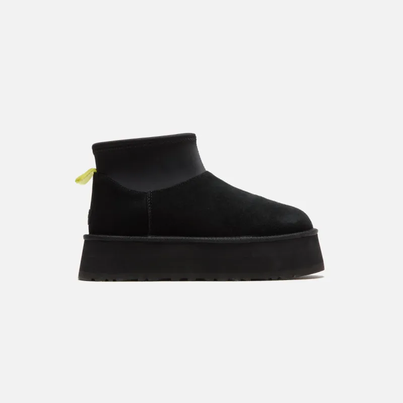 UGG Classic Mini Dipper Puffer - Black / Black sold by Kith