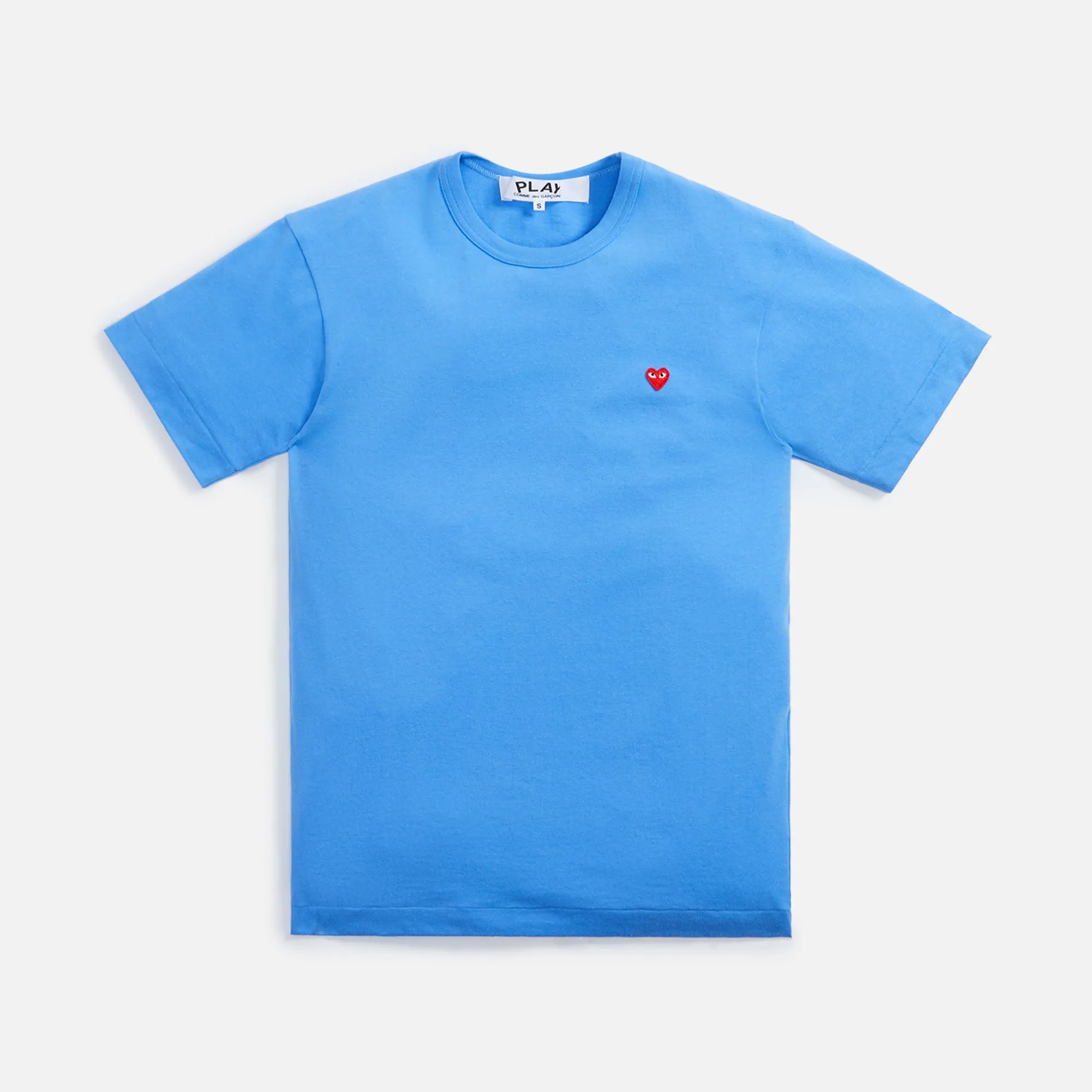 Comme des Garçons Play Small Red Heart - Blue sold by Kith