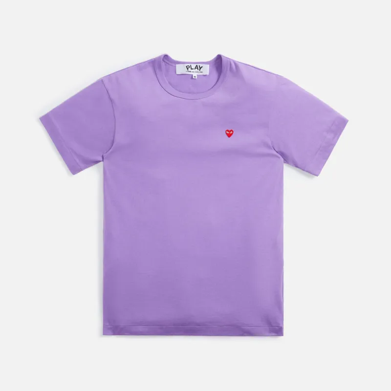 Comme des Garçons Play Small Red Heart - Purple sold by Kith