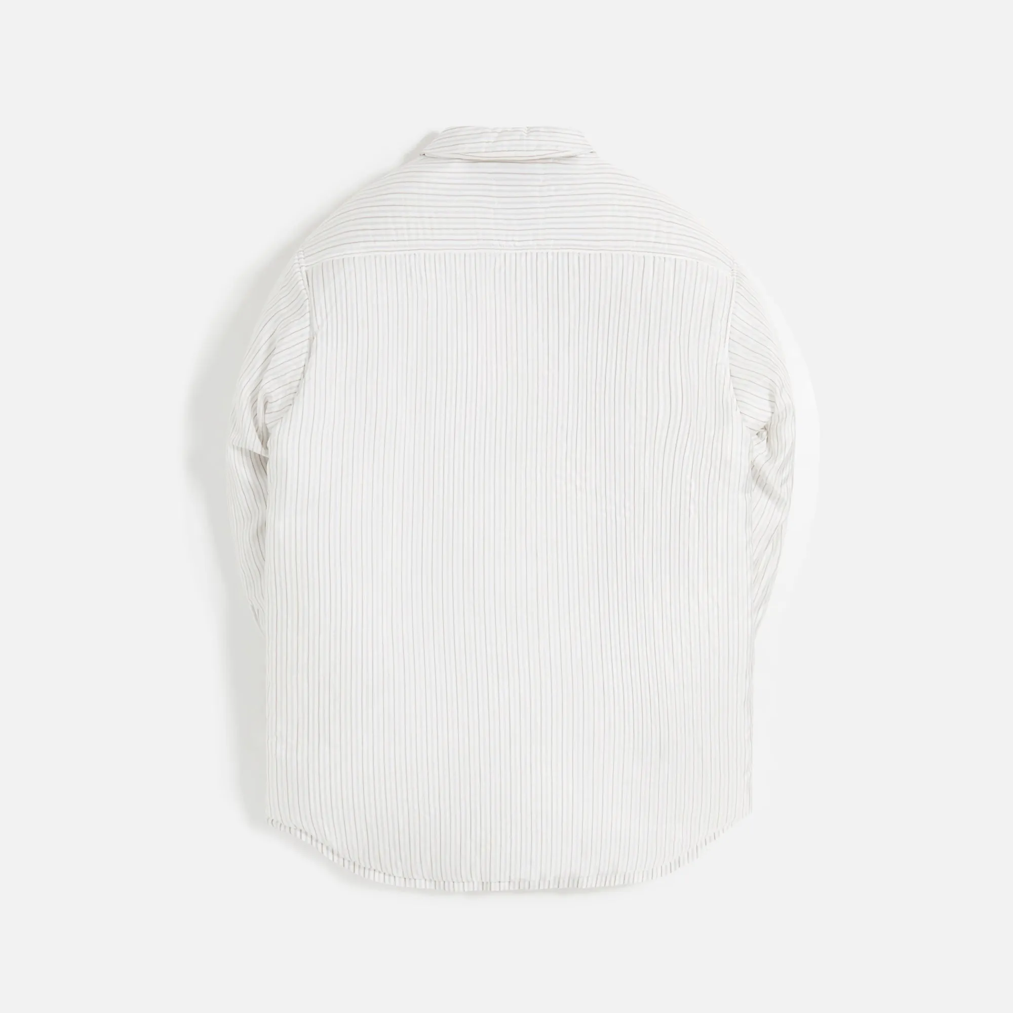 Margiela Oversized Striped Shirt - White sold by Kith product image thumbnail 2