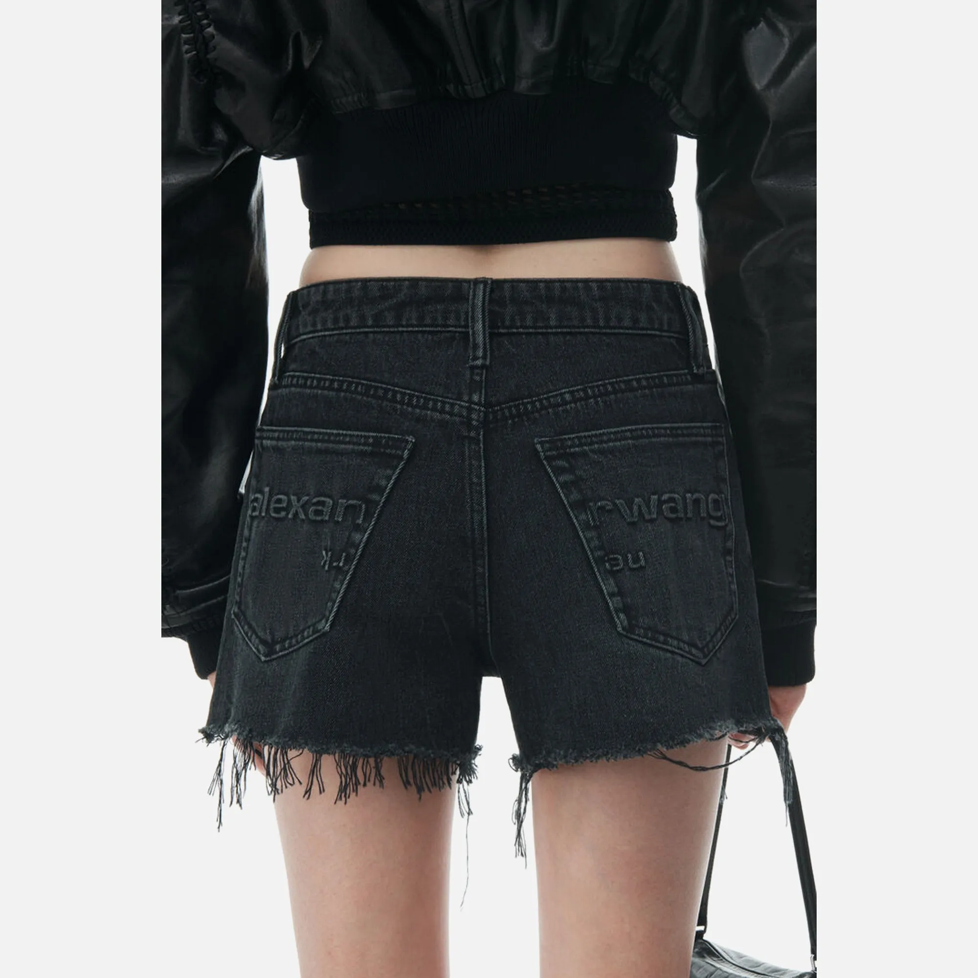 T by Alexander Wang Bite Short - Aged Black sold by Kith product image thumbnail 2