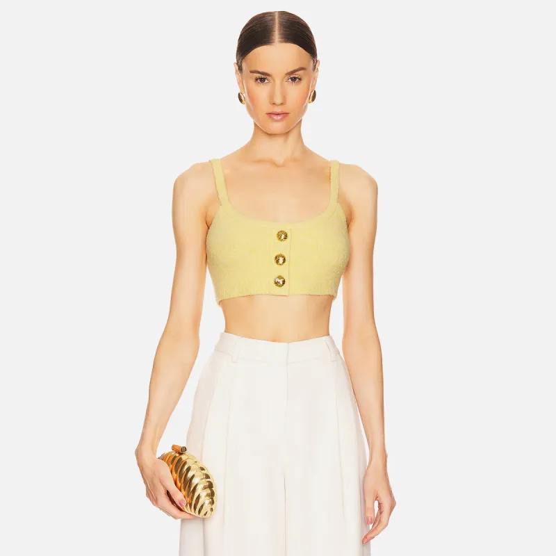 Ronny Kobo Jude Knit Top - Sunglow sold by Kith