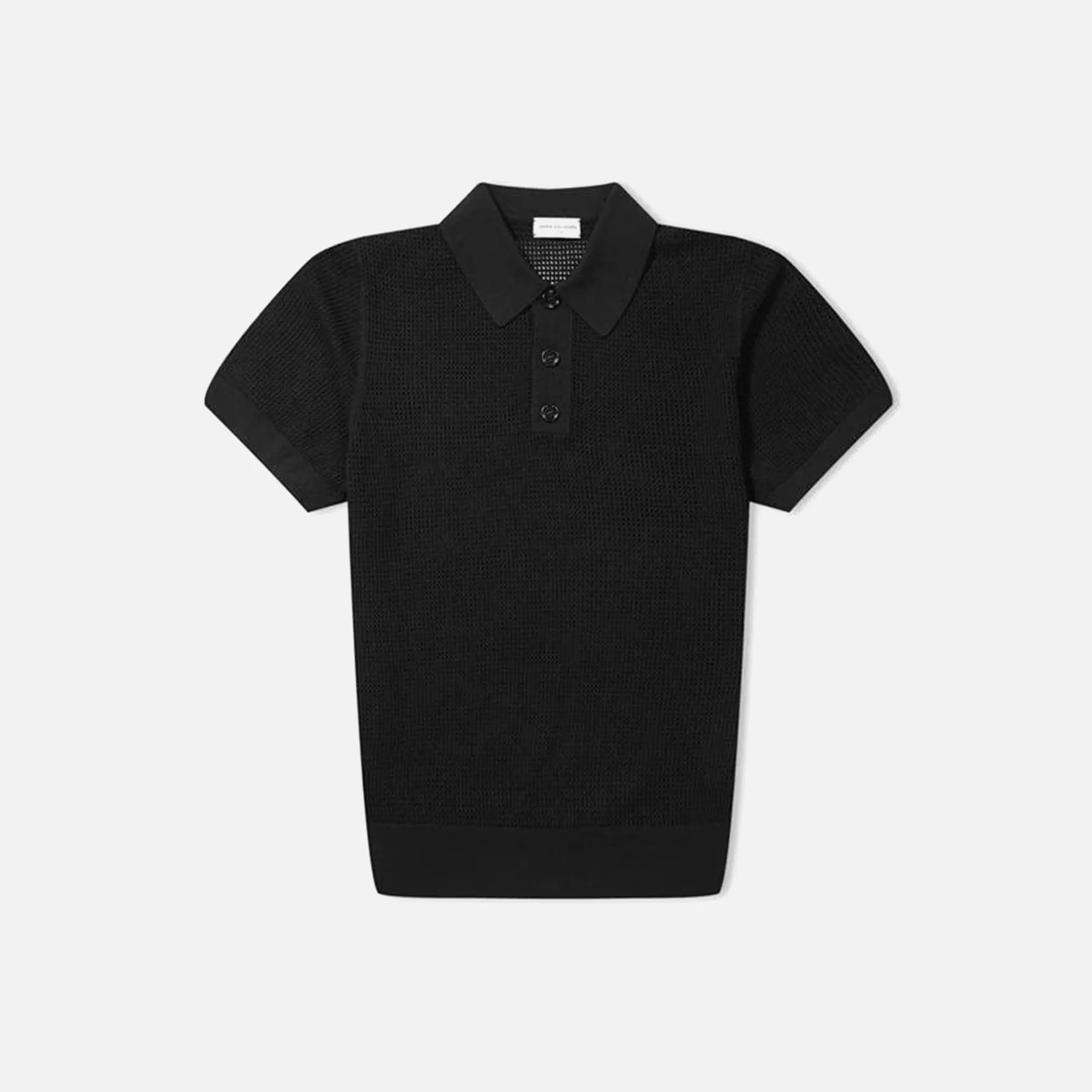 Dries Van Noten Mindo Polo - Black sold by Kith product image thumbnail 2