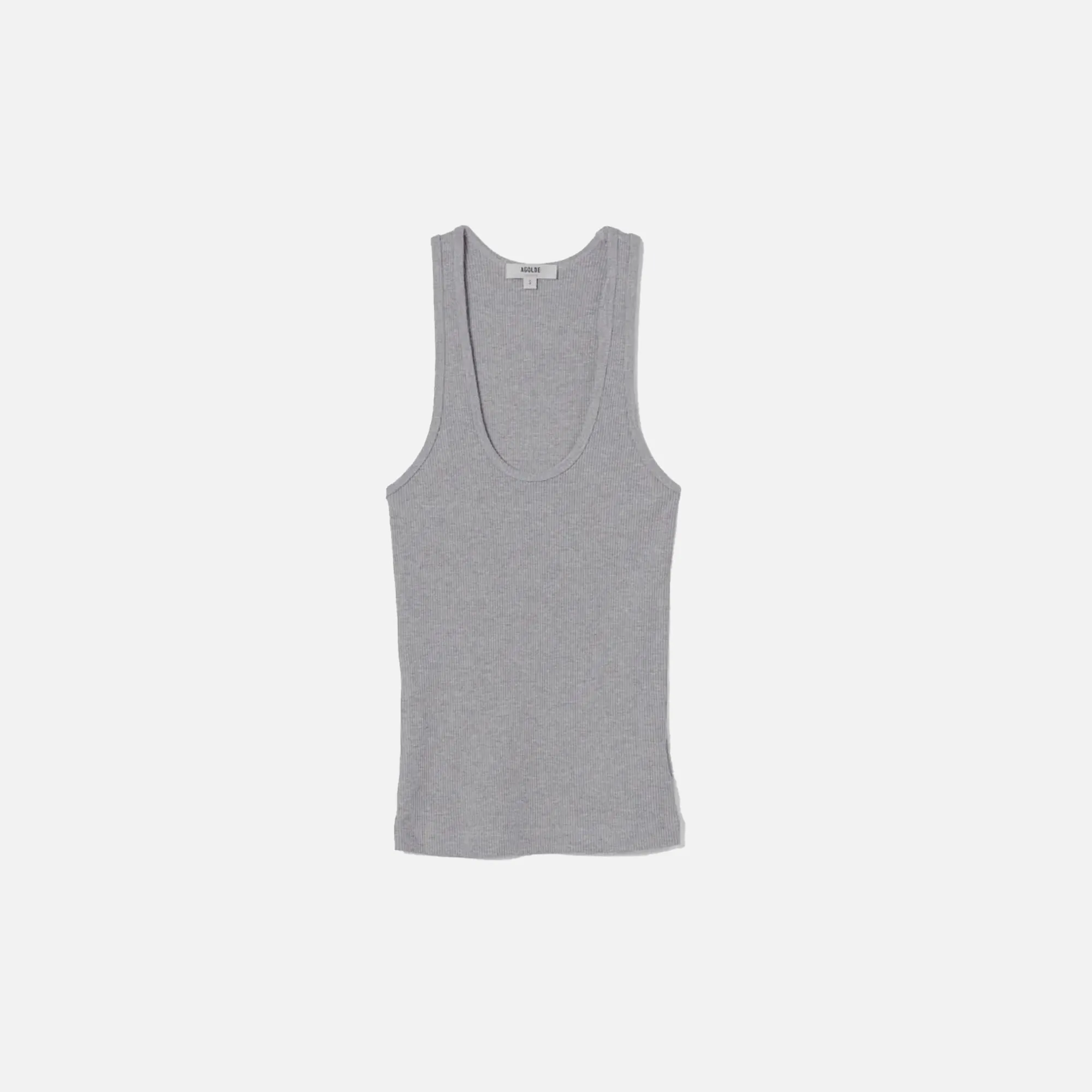 Agolde Bianca Tank - Grey Heather sold by Kith