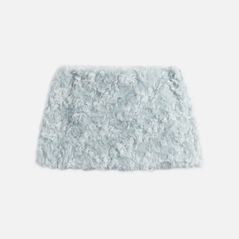 Sandy Liang Juice Skirt - Ice Blue sold by Kith