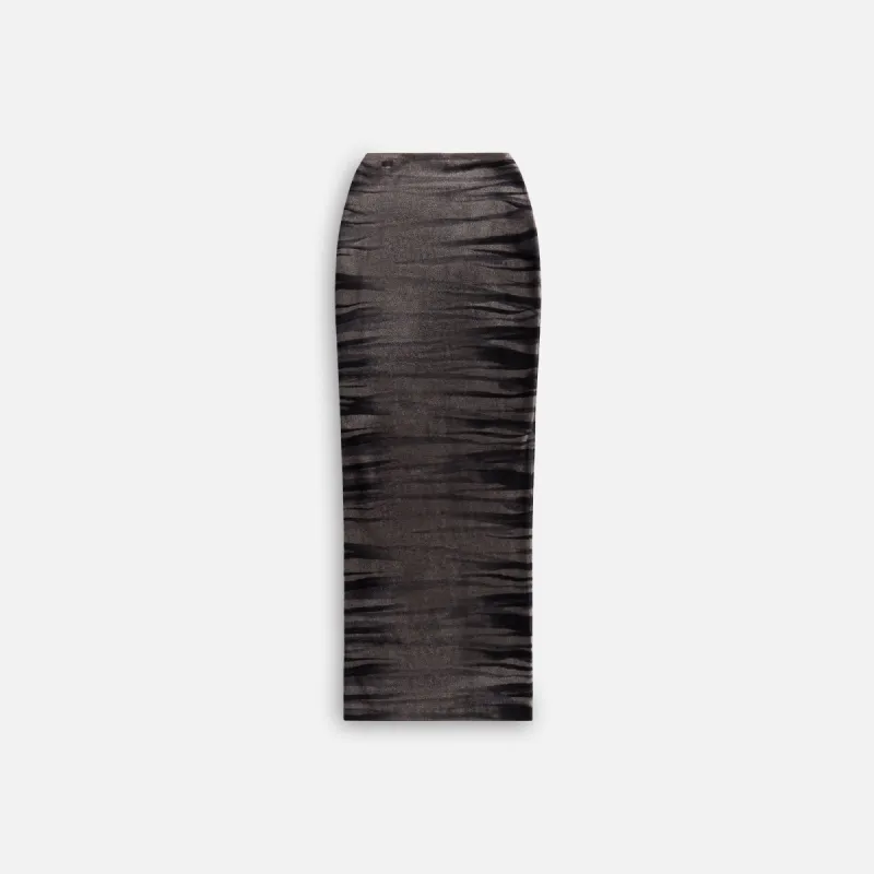 Alexander Wang Maxi Skirt with Animal Print - Eiffel Tower sold by Kith