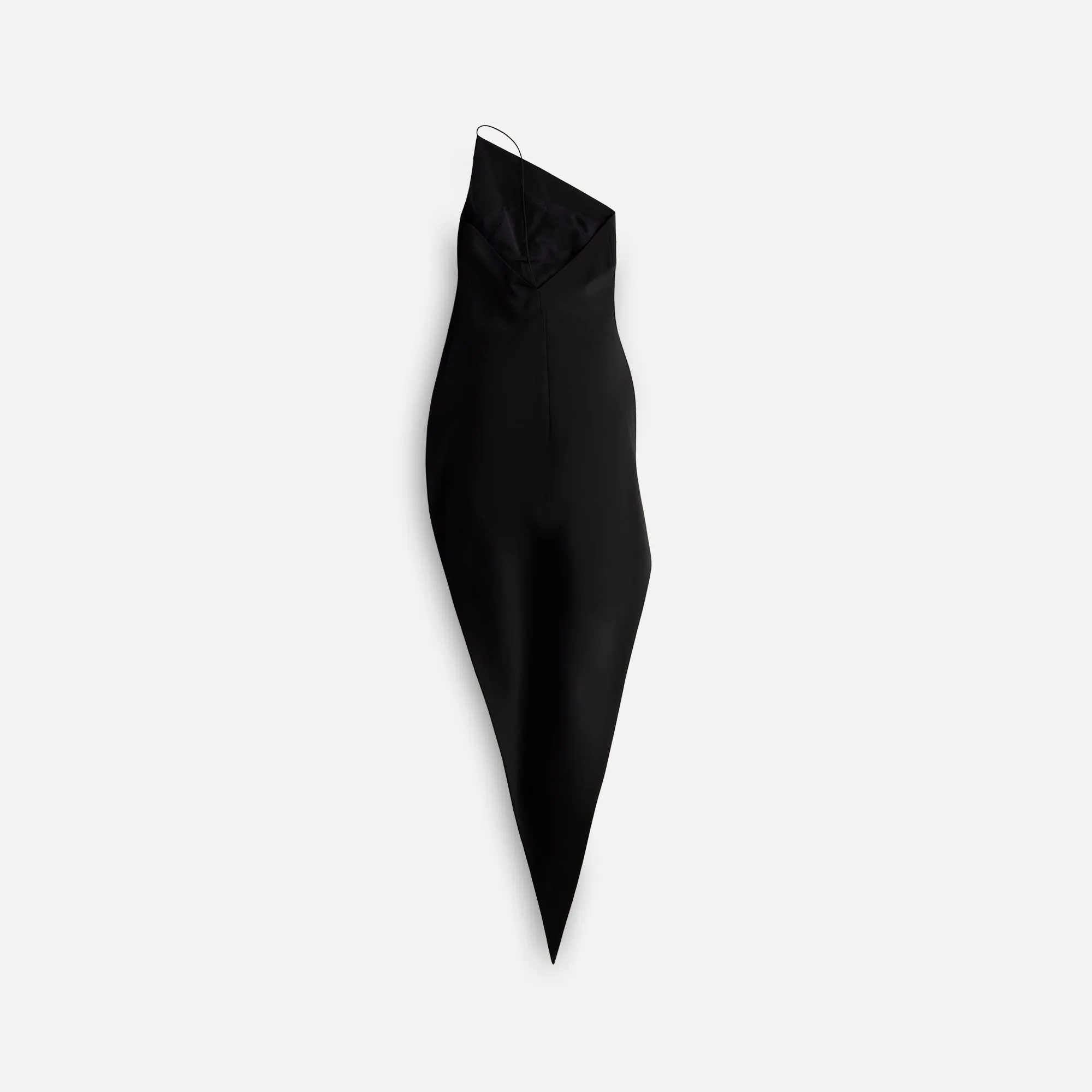 Alexander Wang Asymmetric Strapless Pointed Hem Dress - Black sold by Kith product image thumbnail 2