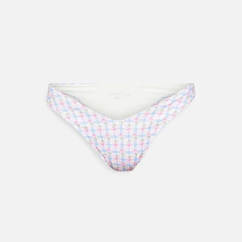 Frankies Bikinis Enzo Bottom - Rose Picnic sold by Kith