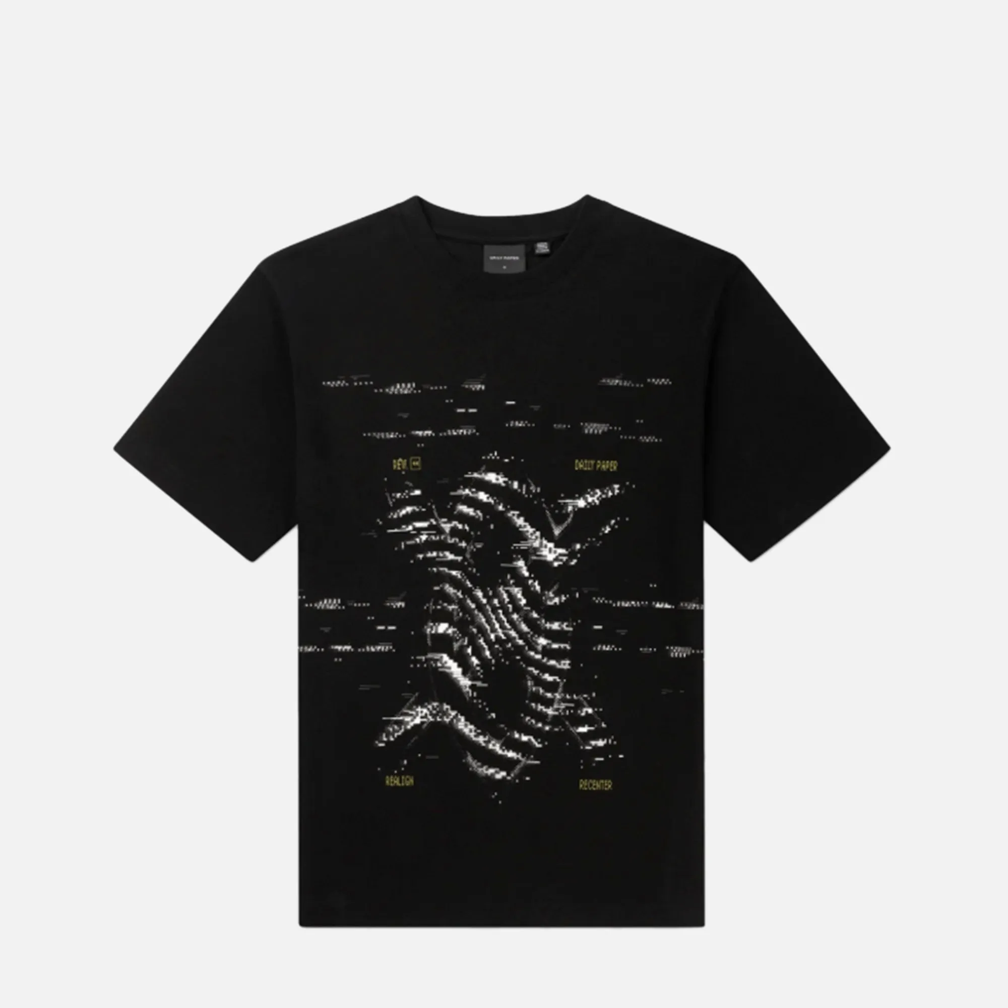 Daily Paper Rewind Tee - Black sold by Kith