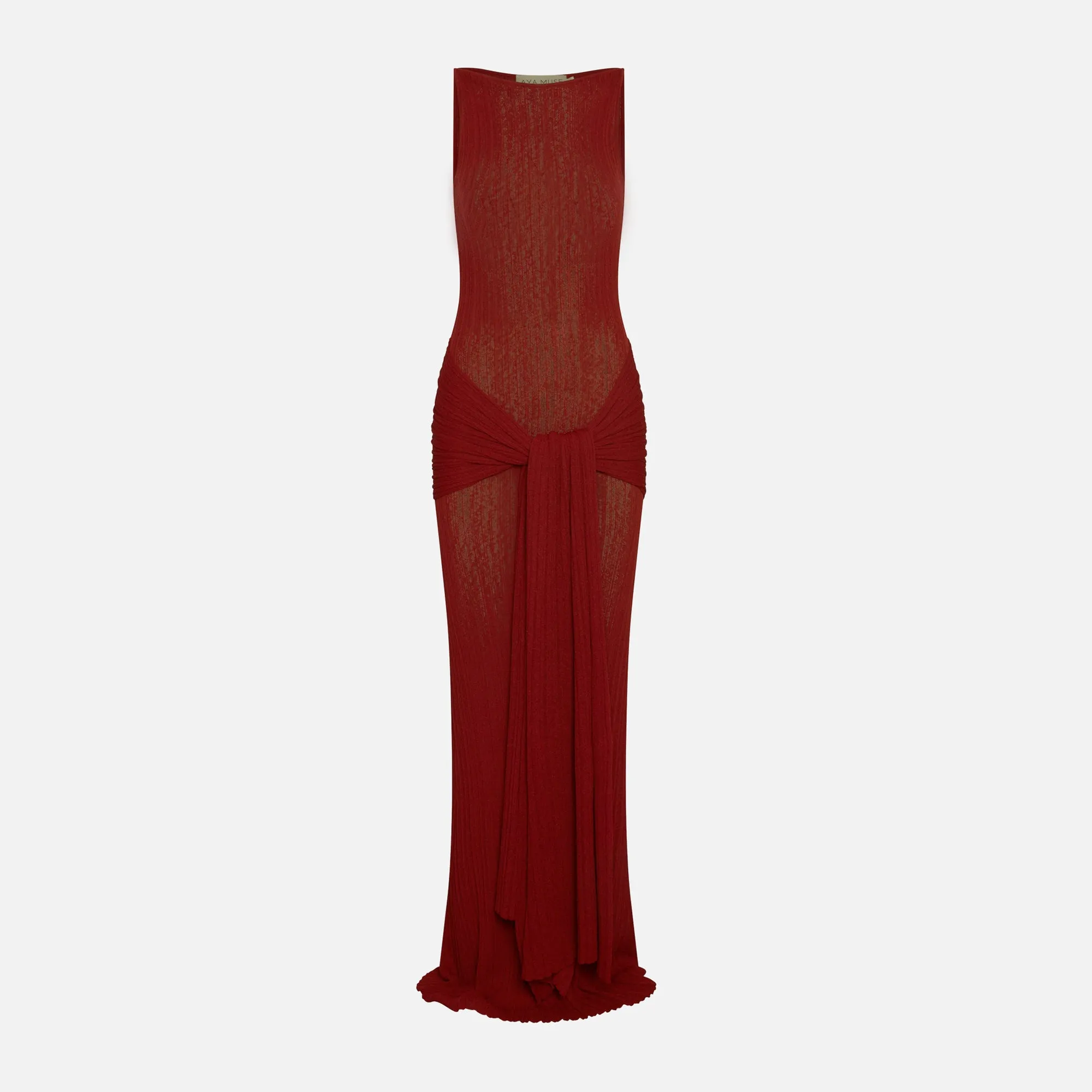 Aya Muse Sponde Dress - Red sold by Kith