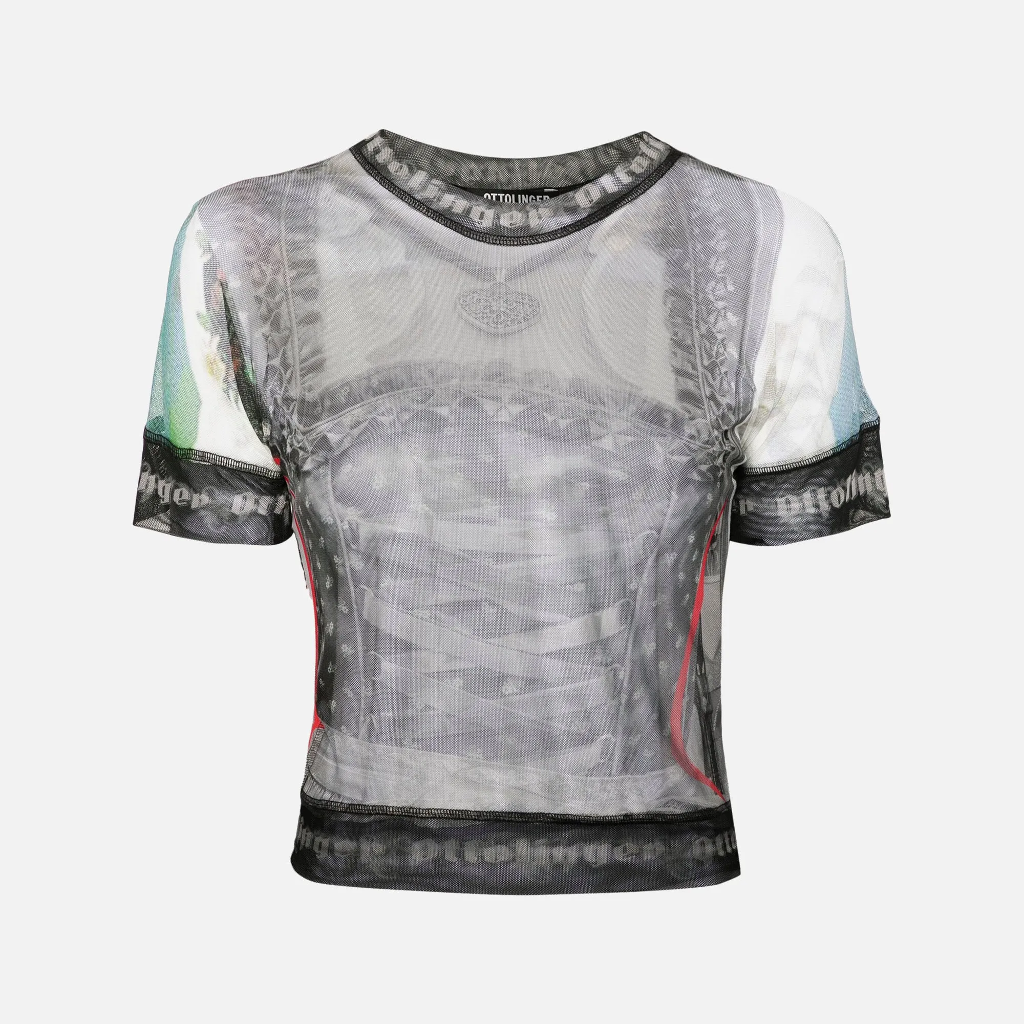 Ottolinger Mesh Tee - Dirndl Print sold by Kith