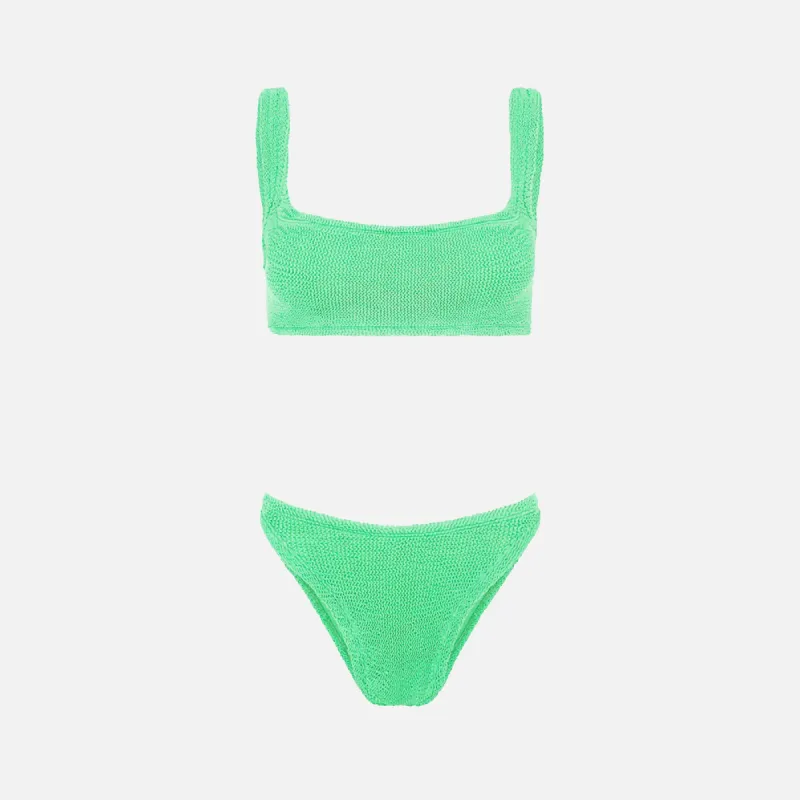 Hunza G Xandra Bikini - Lime sold by Kith