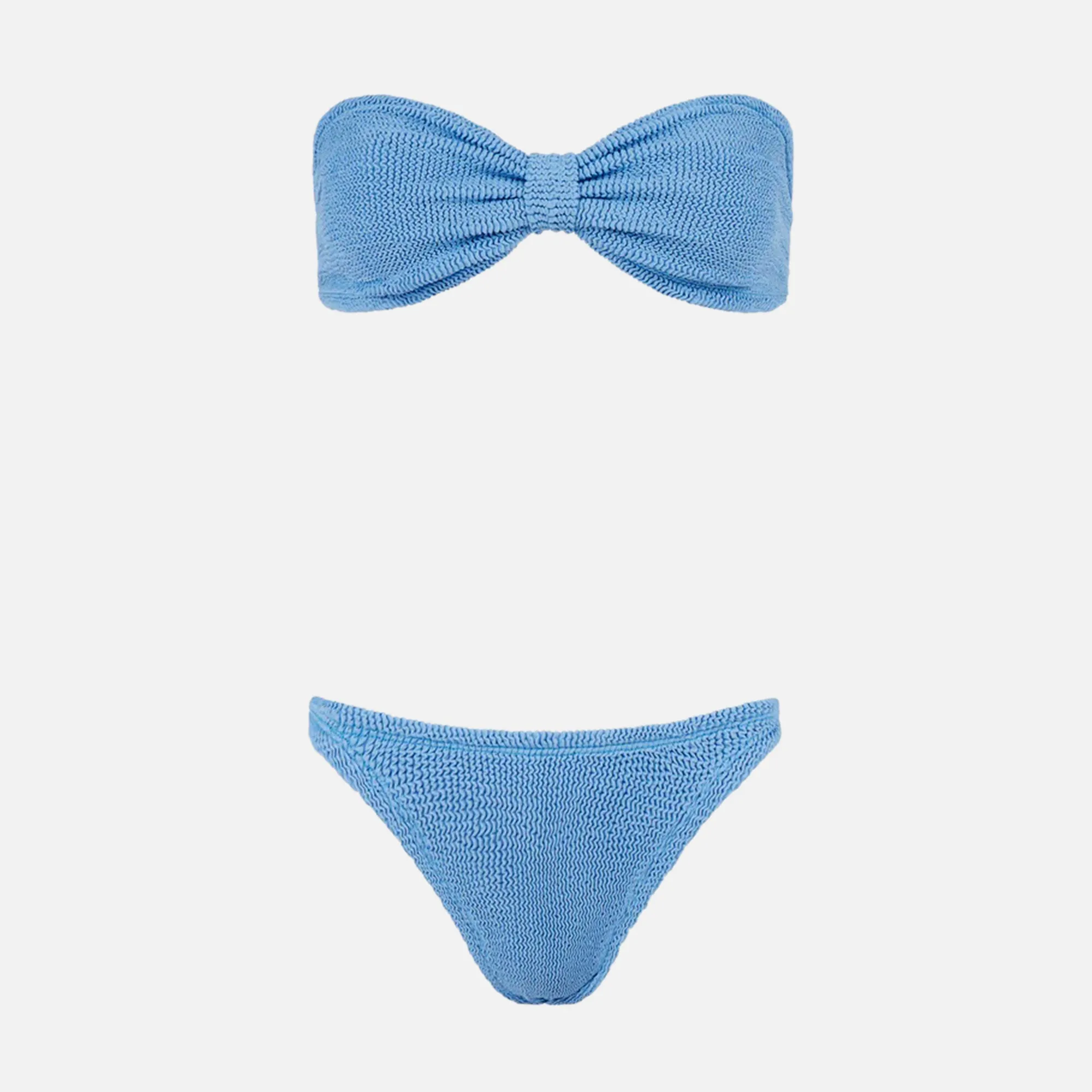 Hunza G Jean Bikini - Cornflower sold by Kith