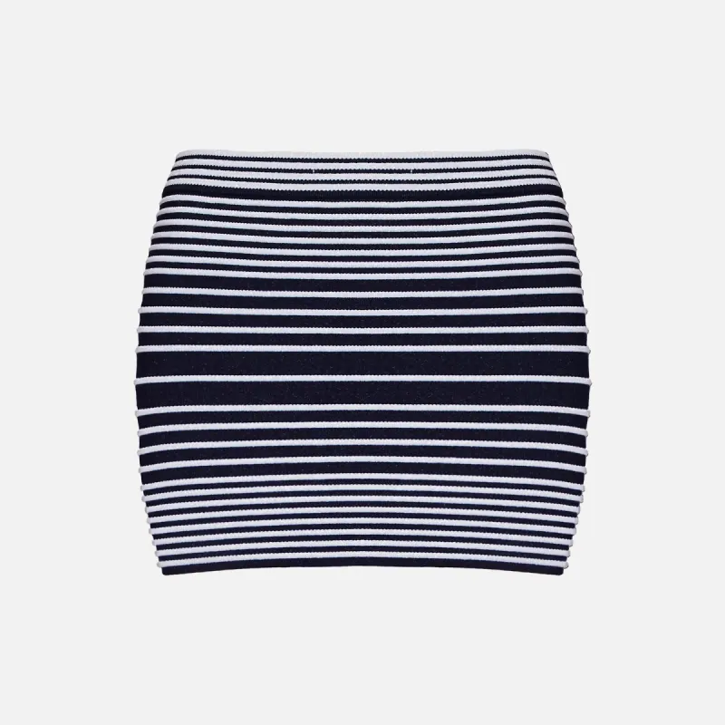 Retrofete Minette Skirt - Metallic Black sold by Kith