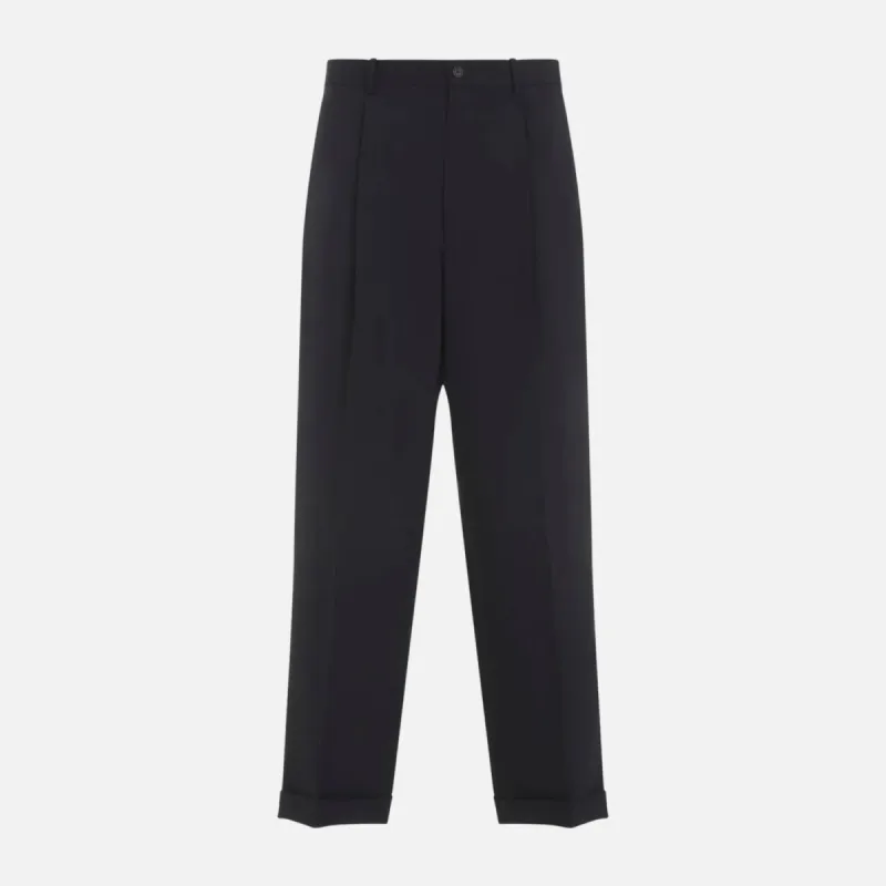 The Row Keenan Pant - Dark Navy sold by Kith