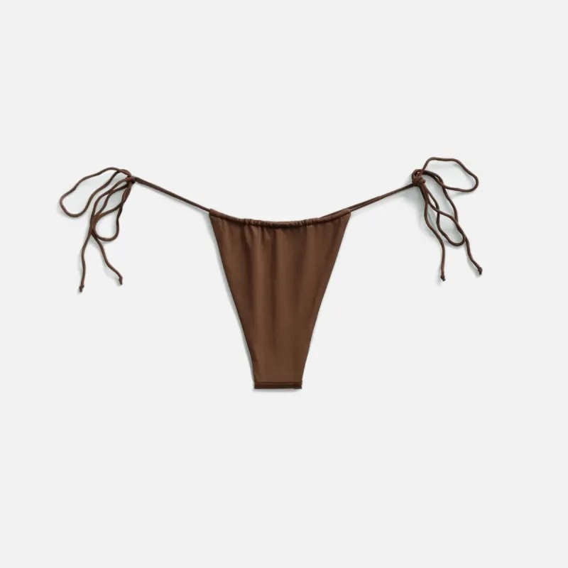 Riot Swim Bixi Bottom - Chocolate sold by Kith