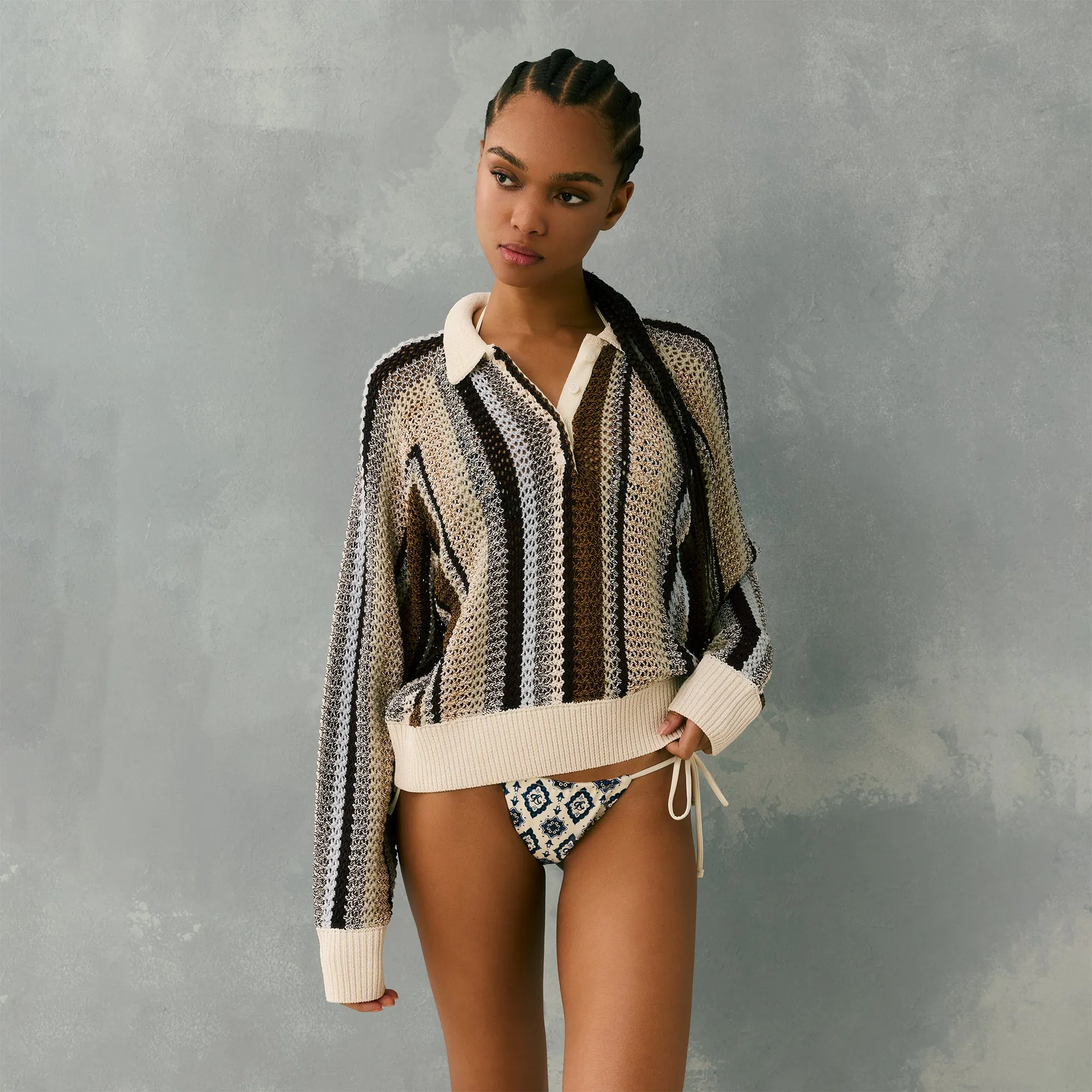 Kith Women Emery Crochet Rugby - Incognito sold by Kith product image thumbnail 2