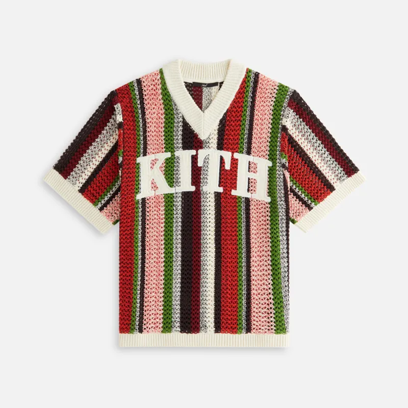 Kith Women Spencer II Crochet Jersey - Cinnabar sold by Kith