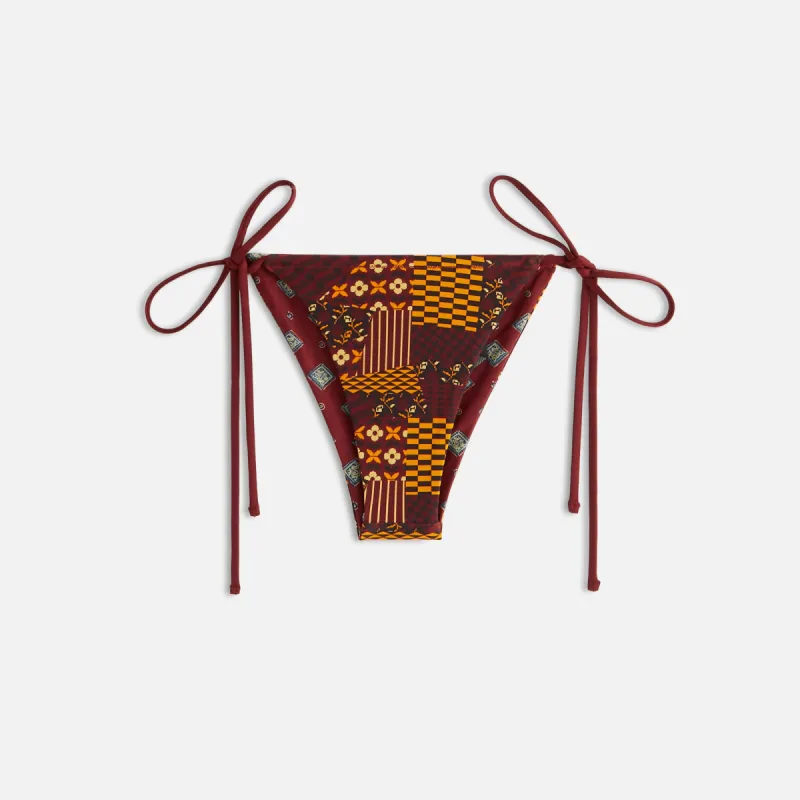 Kith Women Tova Geo Floral Tie Bottom - Rhone sold by Kith