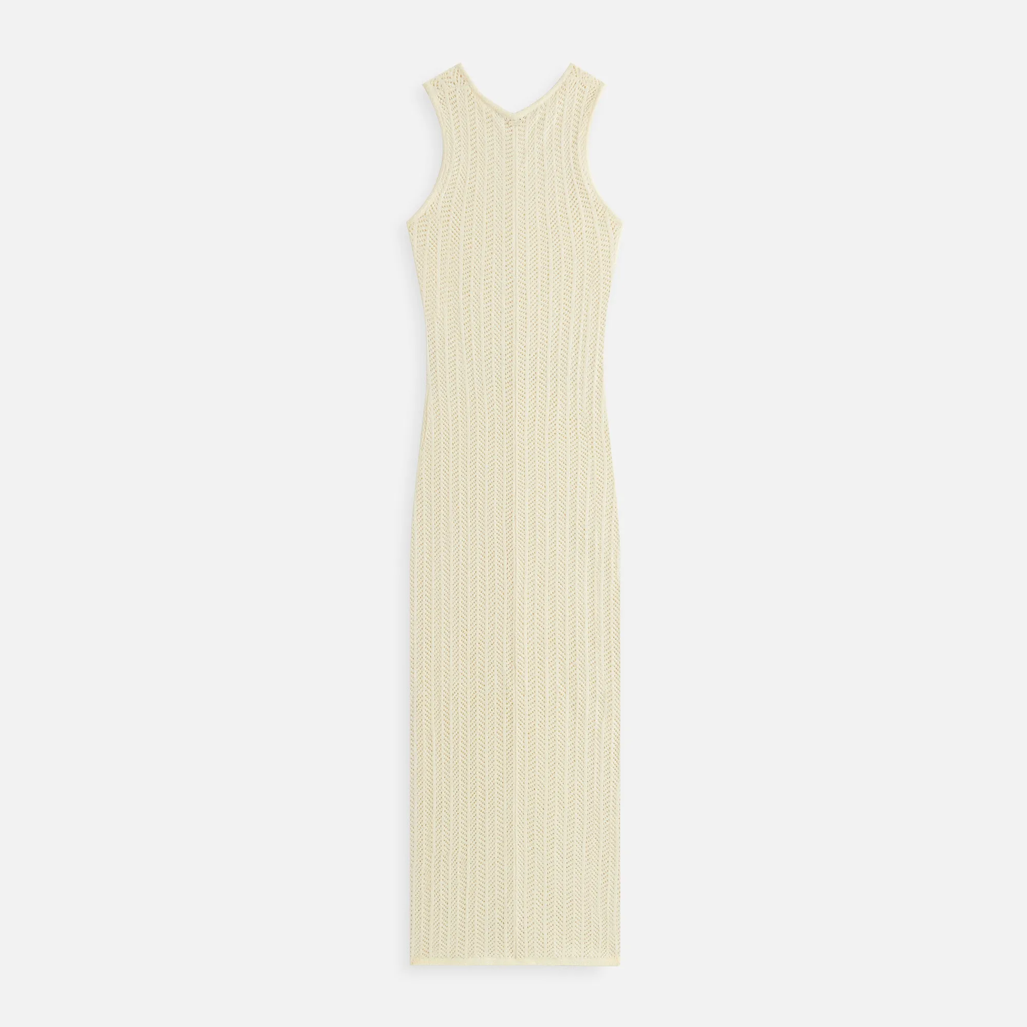 Kith Women Camille Chevron Pointelle Knit Maxi - Sandrift sold by Kith product image thumbnail 3