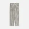 Kith Women Miles II Dobby Stripe Pants - Black sold by Kith