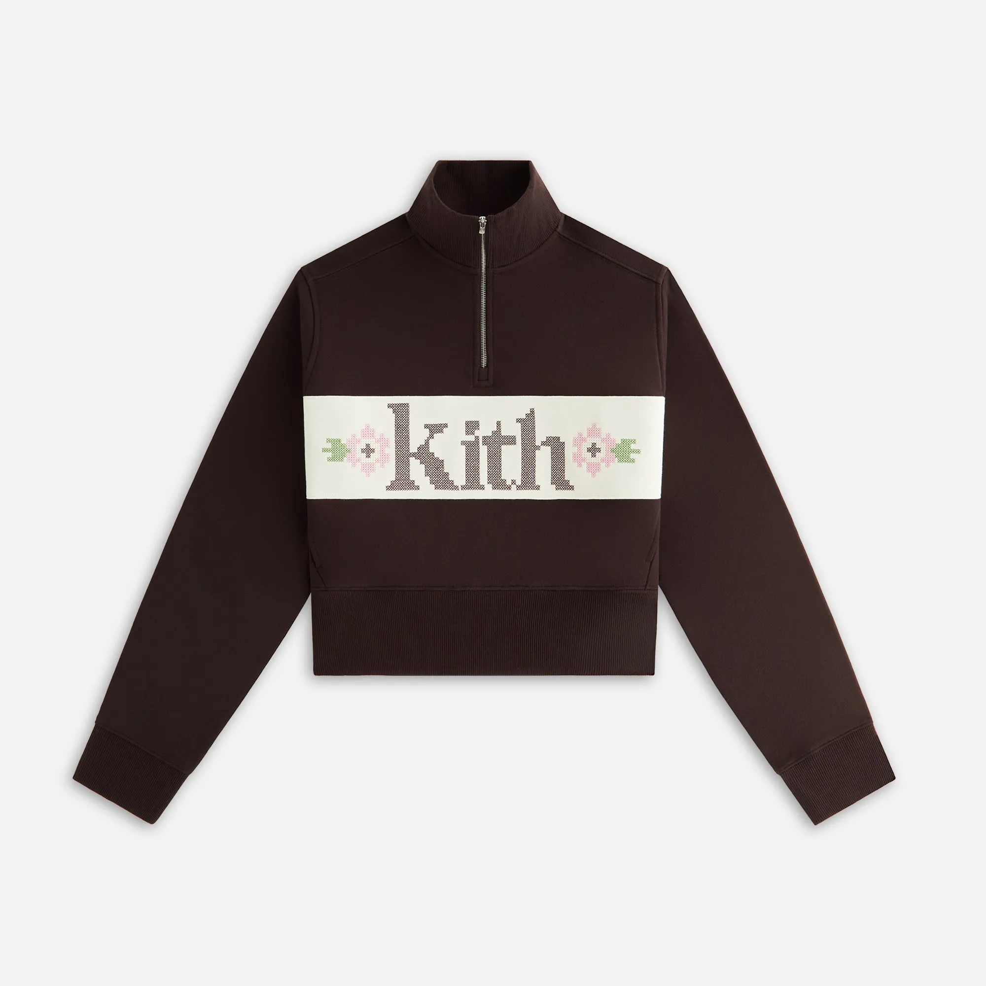 Kith Women Hunter II Needlepoint 1/4 Zip - Incognito sold by Kith