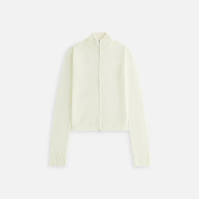 Kith Women Ina Mohair Track Zip - Sandrift sold by Kith