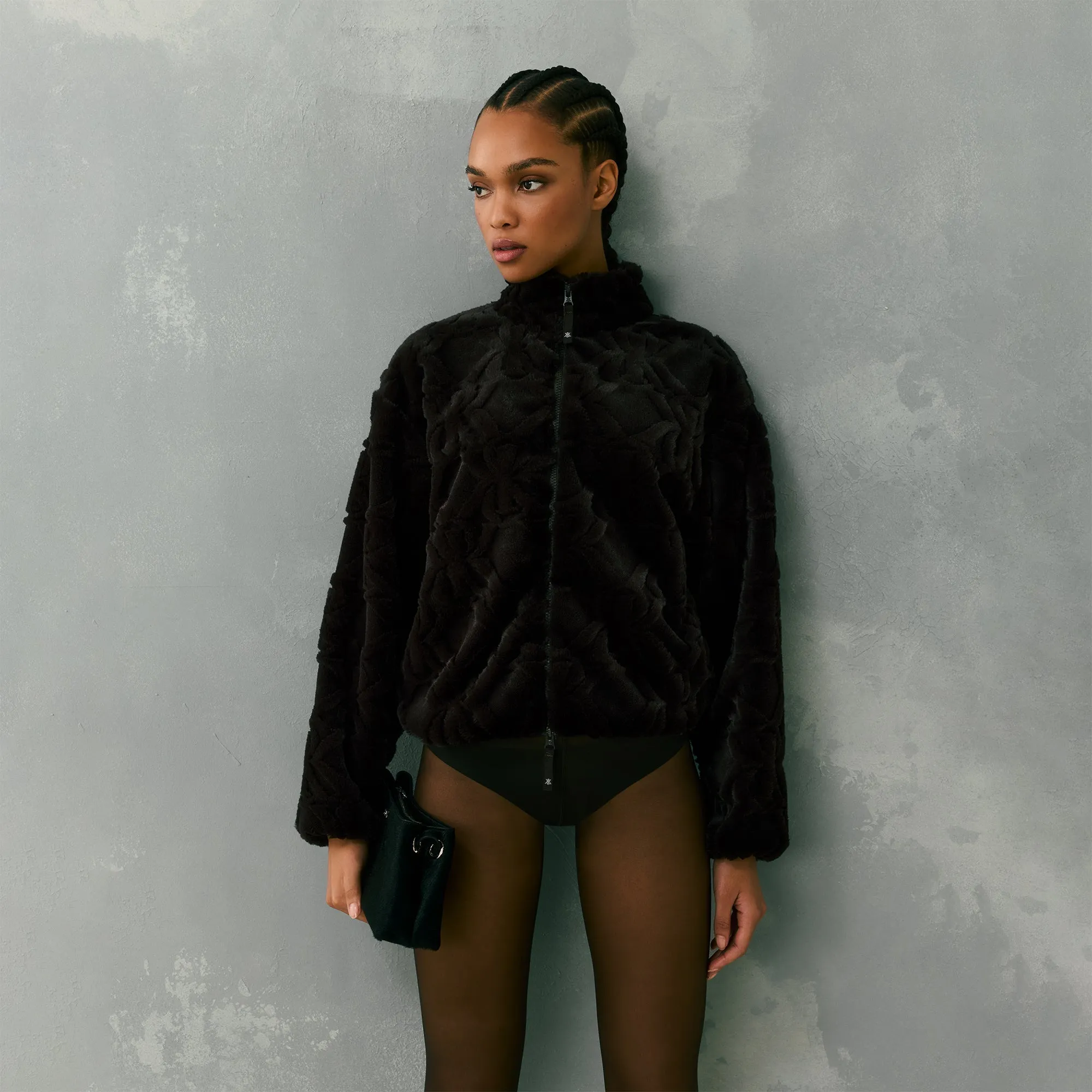 Kith Women Waverly II Crest Fur Jacket - Incognito sold by Kith product image thumbnail 2