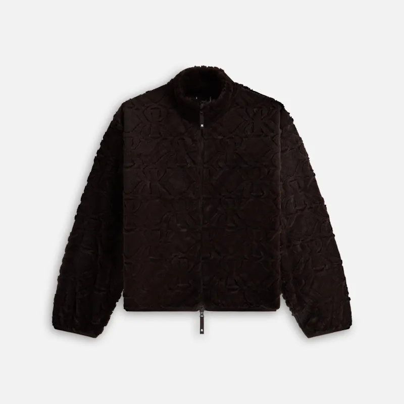 Kith Women Waverly II Crest Fur Jacket - Incognito sold by Kith
