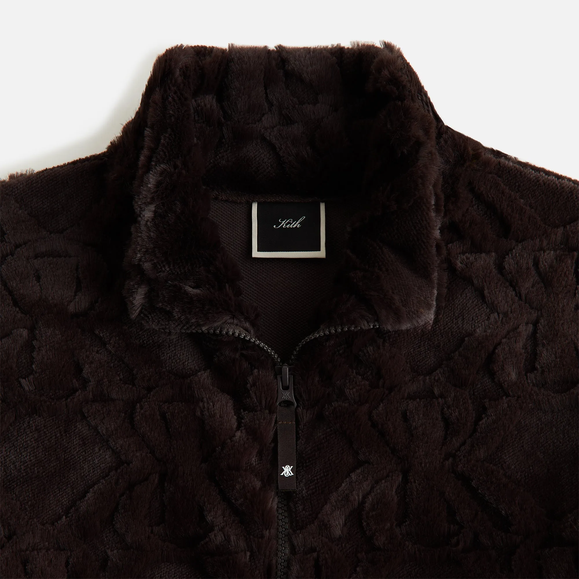 Kith Women Waverly II Crest Fur Jacket - Incognito sold by Kith product image thumbnail 4