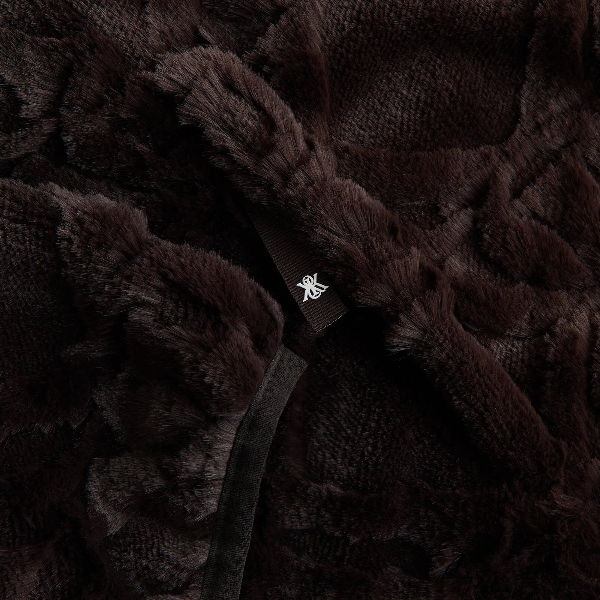 Kith Women Waverly II Crest Fur Jacket - Incognito sold by Kith product image thumbnail 5