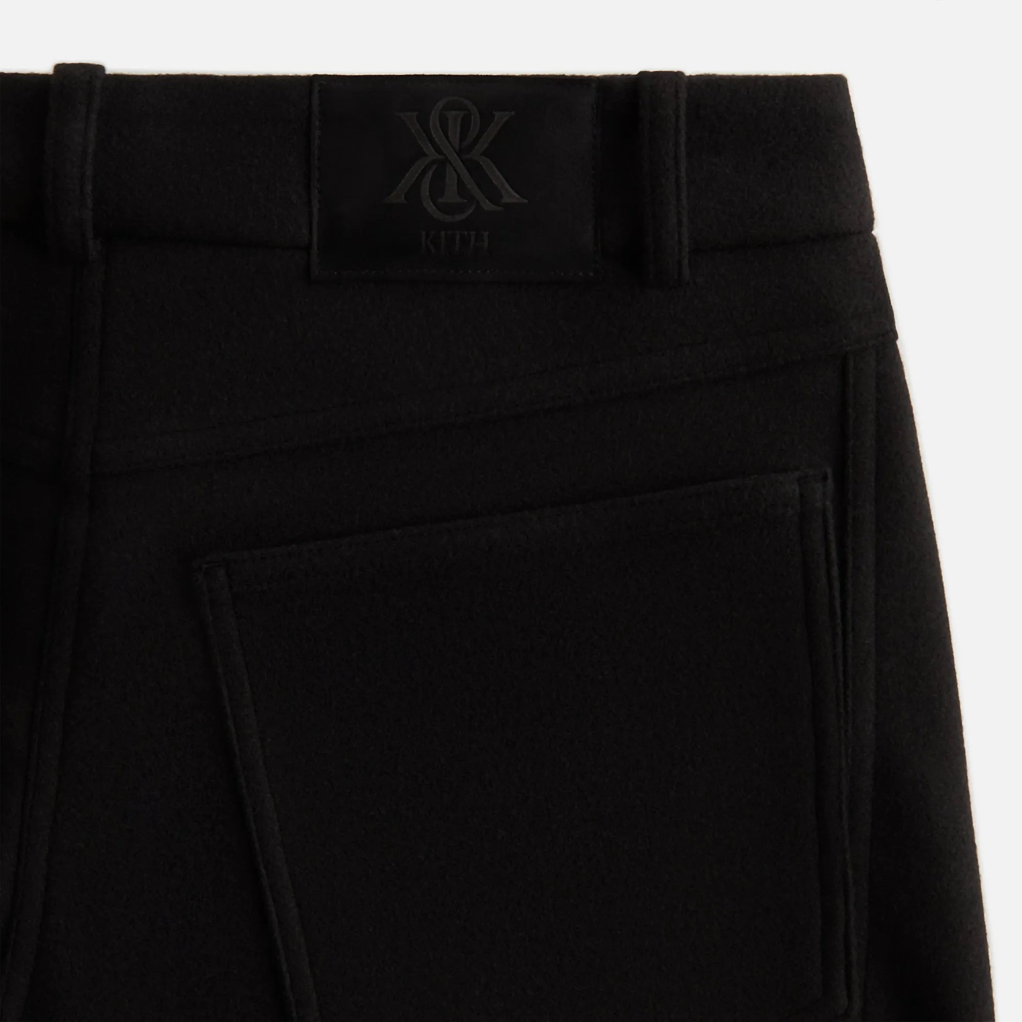 Kith Women Miren II Melton Pant - Black sold by Kith product image thumbnail 4