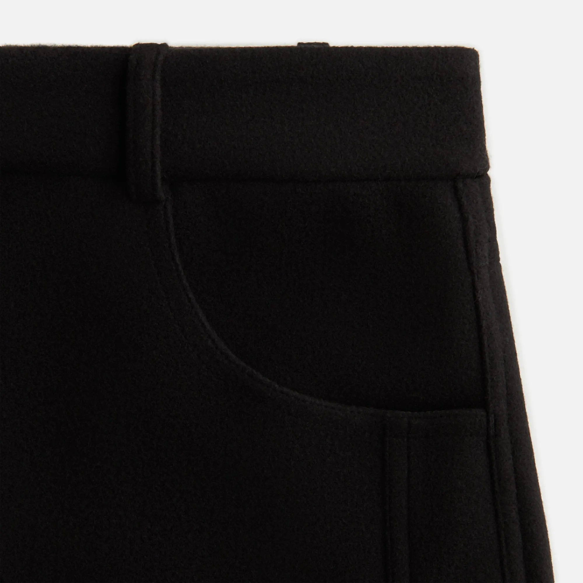 Kith Women Miren II Melton Pant - Black sold by Kith product image thumbnail 5