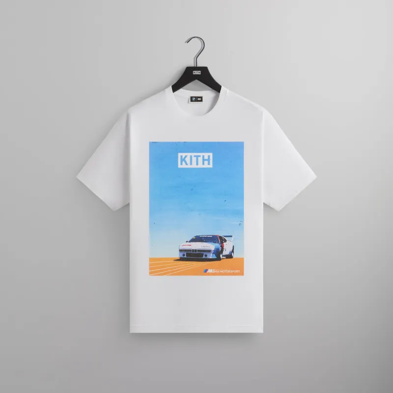 Kith for BMW Retro Vintage Tee - White sold by Kith