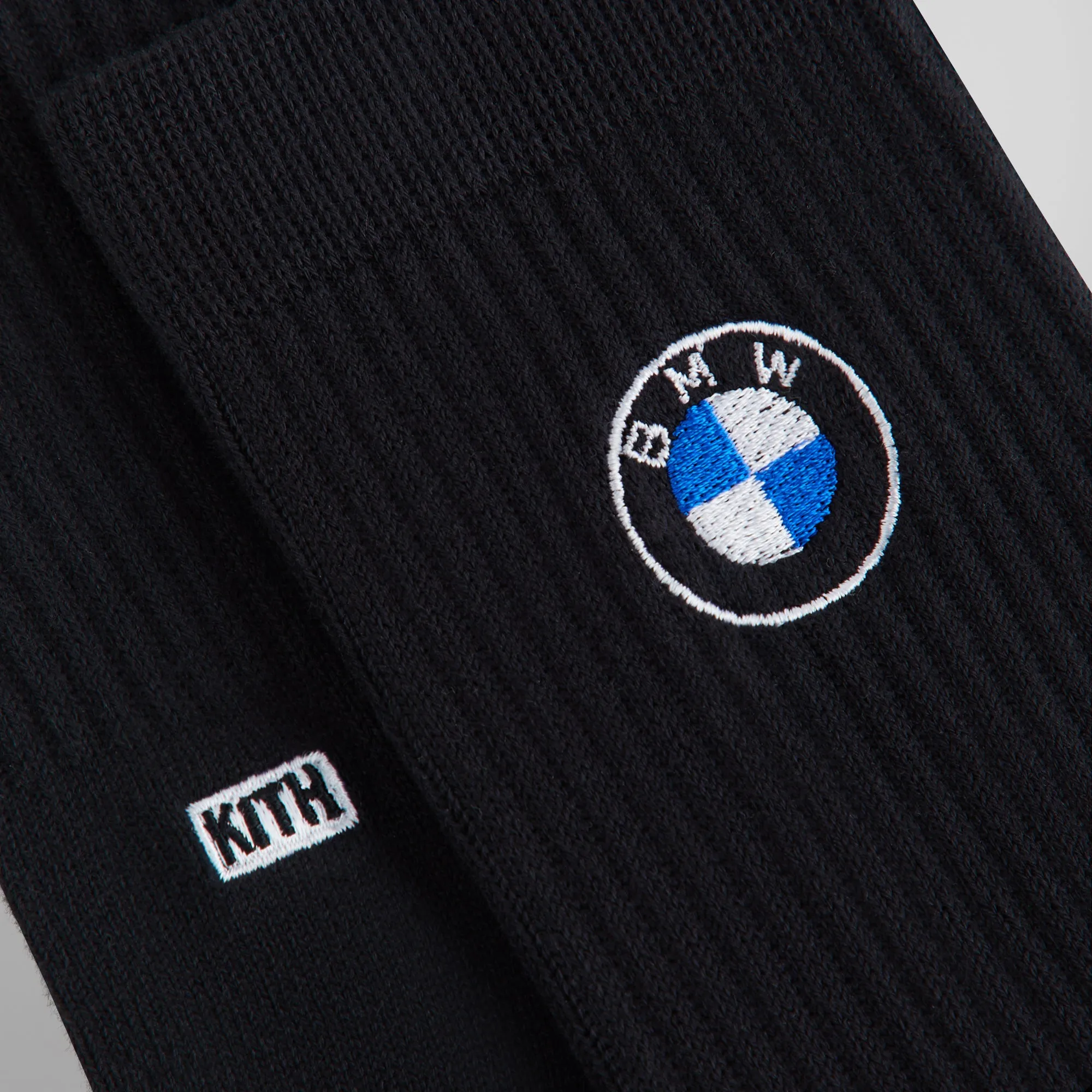 Kith for BMW Rondel Crew Socks - Black sold by Kith product image thumbnail 3